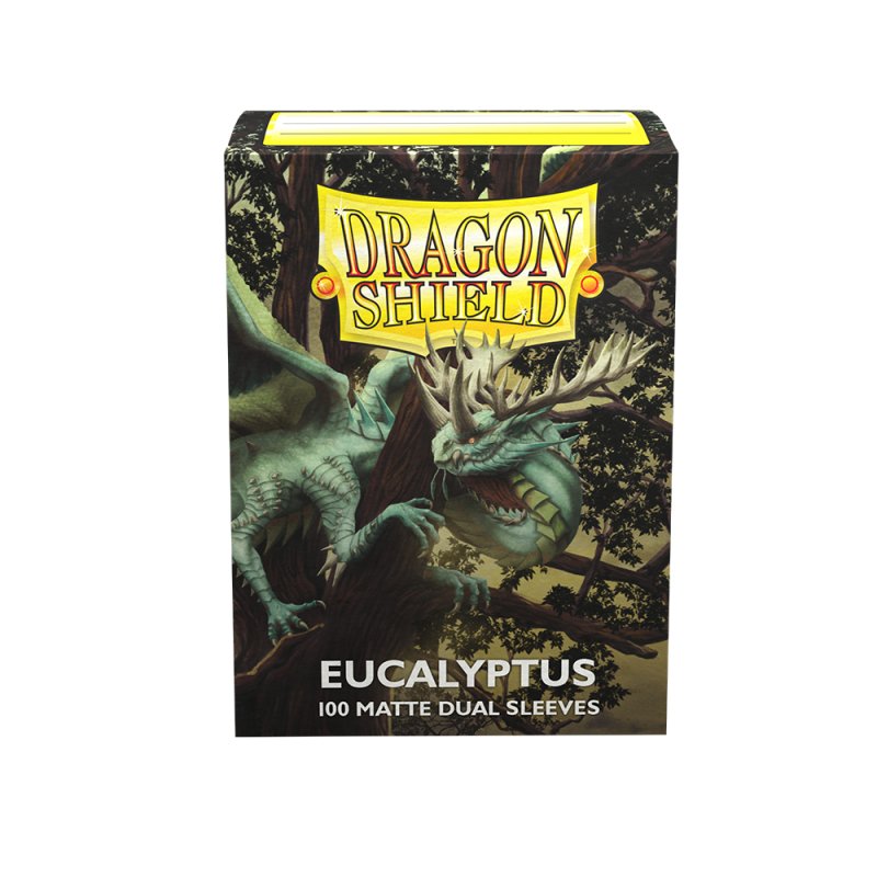 Lot de 100 Sleeves Dragon Shield Dual Matte (Eucalyptus Lehel)