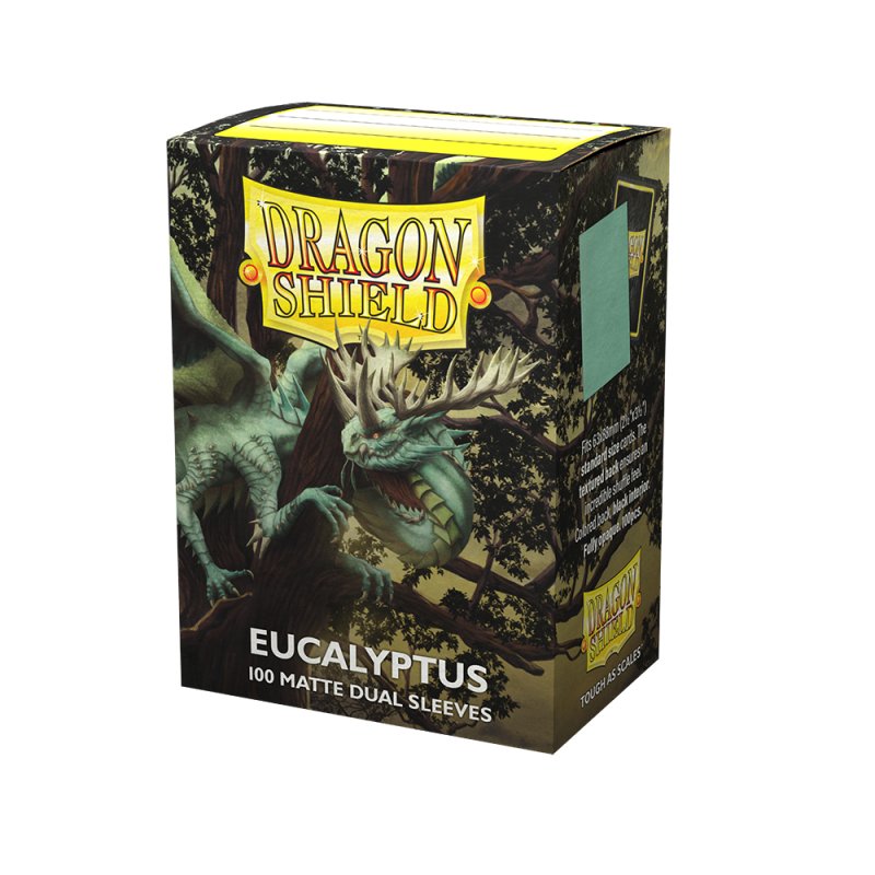 Lot de 100 Sleeves Dragon Shield Dual Matte (Eucalyptus Lehel)