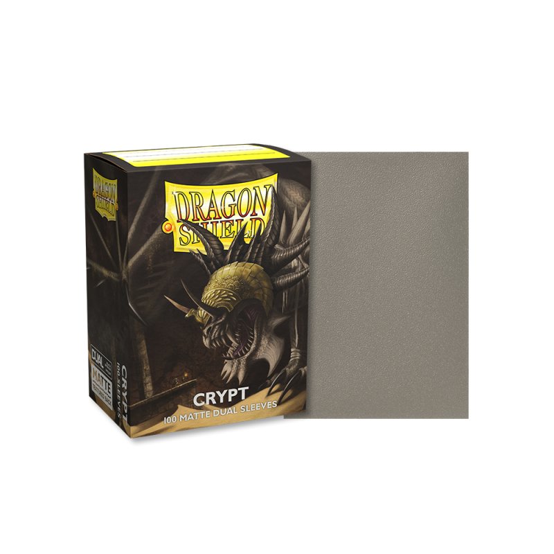 Lot de 100 Sleeves Dragon Shield Dual Matte (Crypt)