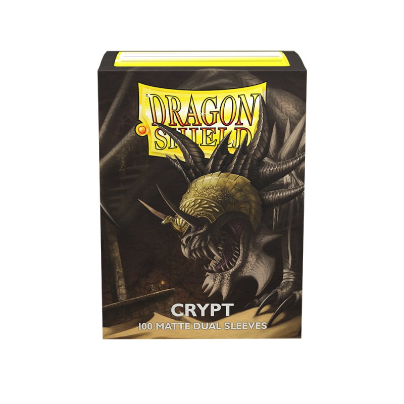 Lot de 100 Sleeves Dragon Shield Dual Matte (Crypt)