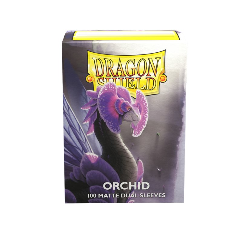 Lot de 100 Sleeves Dragon Shield Dual Matte (Orchid Emme)