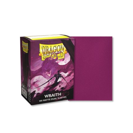 Lot de 100 Sleeves Dragon Shield Dual Matte (Wraith)