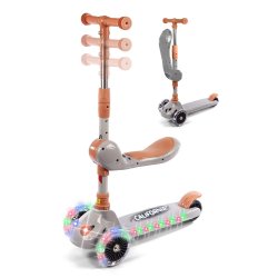 California - Scooter with Seat & Light-Up Wheels