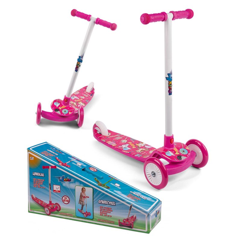 California - 3-Wheel Scooter - Pink (83113)