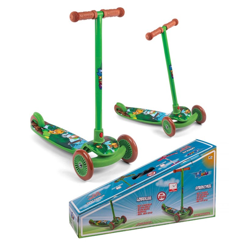 California - 3-Wheel Scooter - Green (83114)