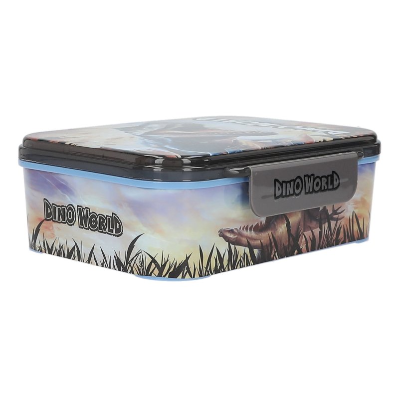 Dino World Action 0413987 gamelle Boîte de rangement alimentaire Polypropylène (PP) Bleu, Gris