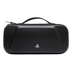 PowerA PSCS0534 Housse de protection pour console de jeux portable Feutrine, Caoutchouc Noir