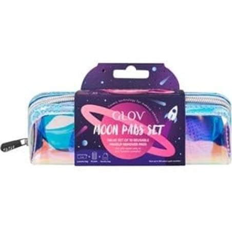 Glov Moon Pads Makeup Set - Hypoallergenic Makeup Wipes Only with Water