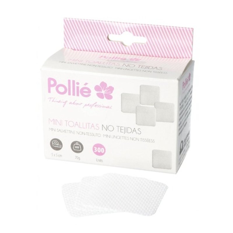 Pollie Mini Nonwoven Towels 5x5cm Pack Of 300