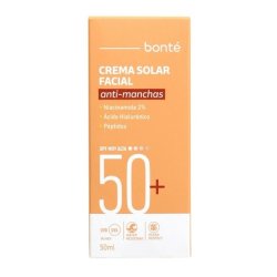 Bonte Facial Sunscreen Cream Antistain Spf 50 50ml