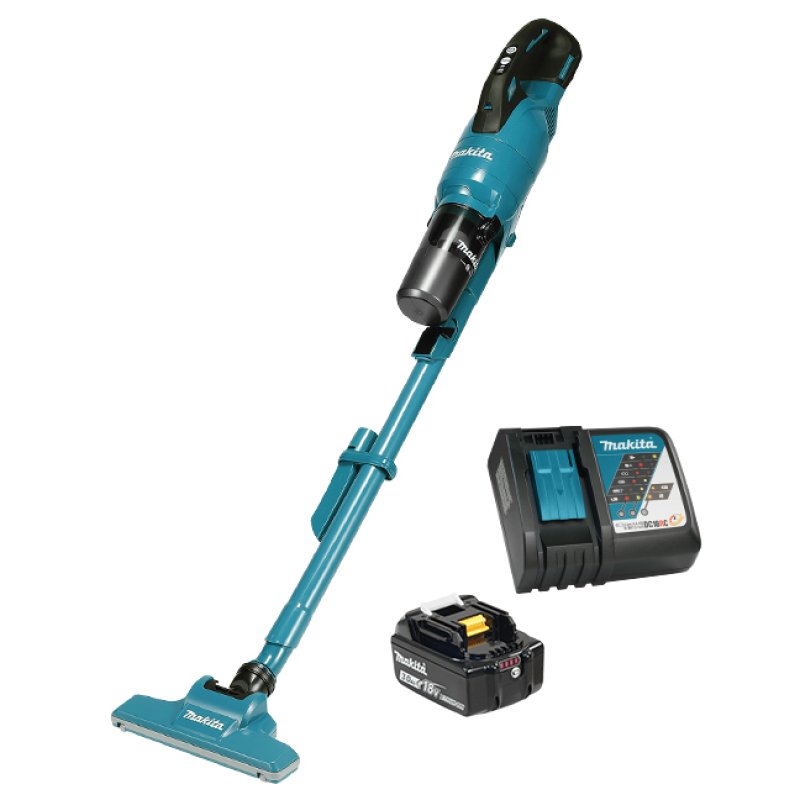 Makita DCL286FRF aspirateur balai et balai électrique Aspirateur-balai 2 en 1 Batterie Sec Cyclonique Sans sac 0,25 L