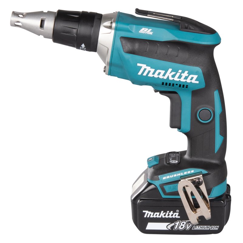 Makita DFS452TJX2 visseuse électrique et visseuse à percussion 4000 tr/min Noir, Bleu, Gris