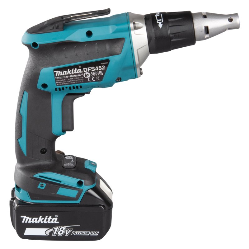 Makita DFS452TJX2 visseuse électrique et visseuse à percussion 4000 tr/min Noir, Bleu, Gris