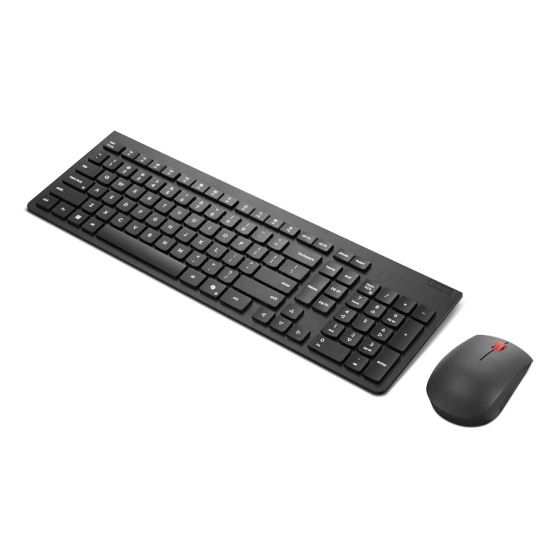 Lenovo 4X31R64457 clavier Souris incluse Bureau RF sans fil Belge, Anglais Noir