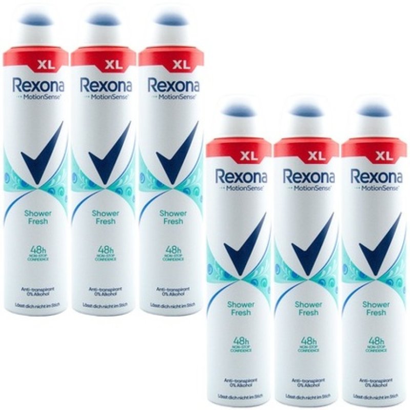 Rexona Shower Fresh Deo Spray 200ml Xl Can