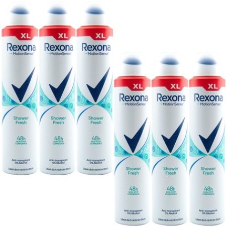 Rexona Shower Fresh Deo Spray 200ml Xl Can