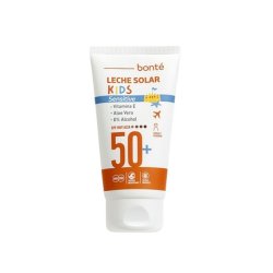 Bonte Sensitive Solar Milk For Children Spf 50 Travel Size 75ml