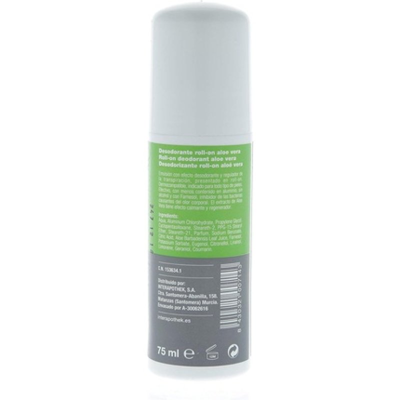 Interapothek Aloe Desodorant Roll-On 75ml