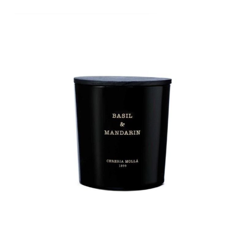 Cereria Molla 3 Wick Xxl Candle Basil Mandarin 600 G