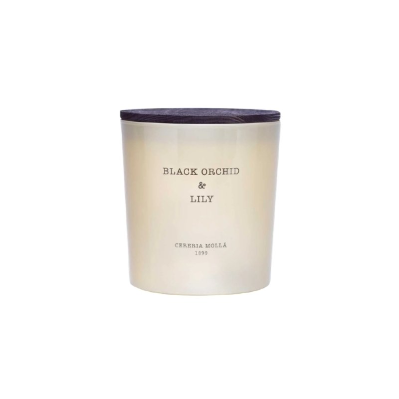 Cereria Molla 3 Wick Xxl Candle Black Orchid Lily 600 G