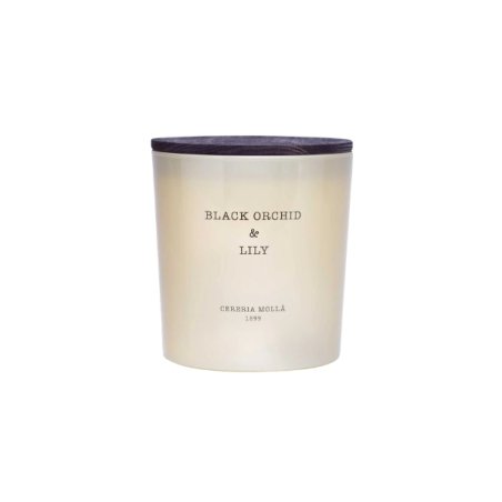 Cereria Molla 3 Wick Xxl Candle Black Orchid Lily 600 G