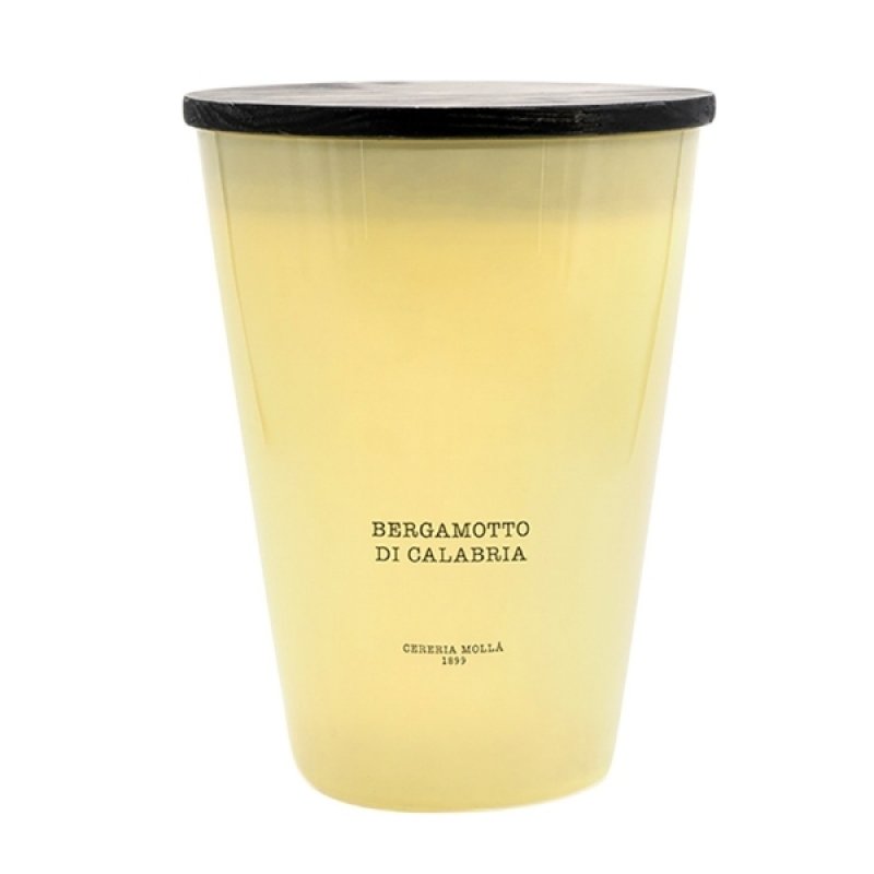 Cereria Molla Premium Candle Xxl 35kg Bergamot From Calabria