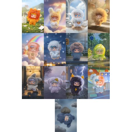 JOTOYS - Q.Kid Weather Series BLIND BOX (12pcs) - 9cm