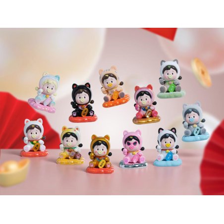 FANCY UP - Hanamaki Fortune Cat Series BLIND BOX (8pcs) - 8cm