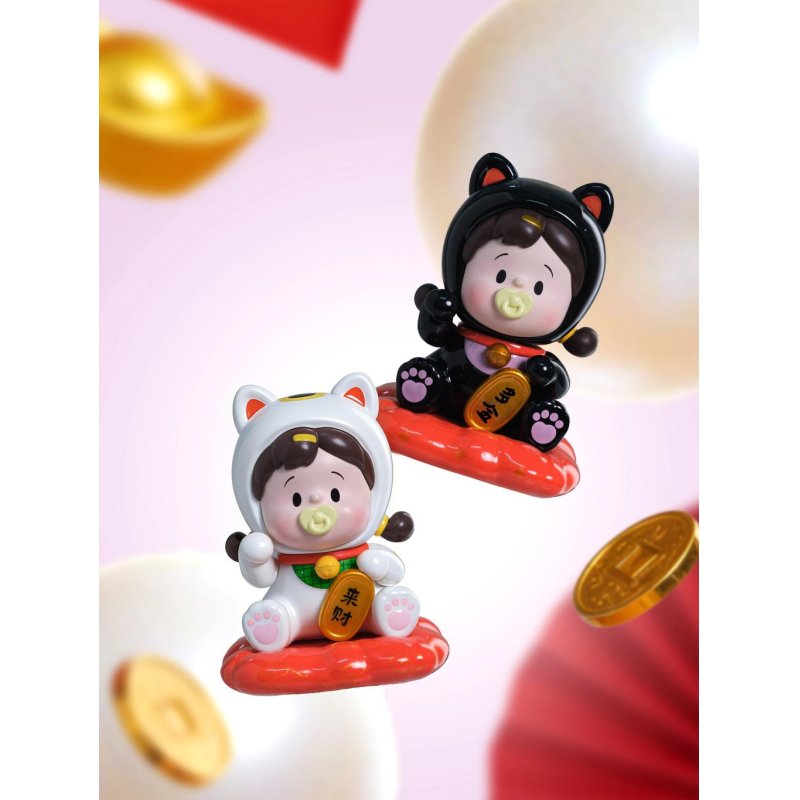 FANCY UP - Hanamaki Fortune Cat Series BLIND BOX (8pcs) - 8cm