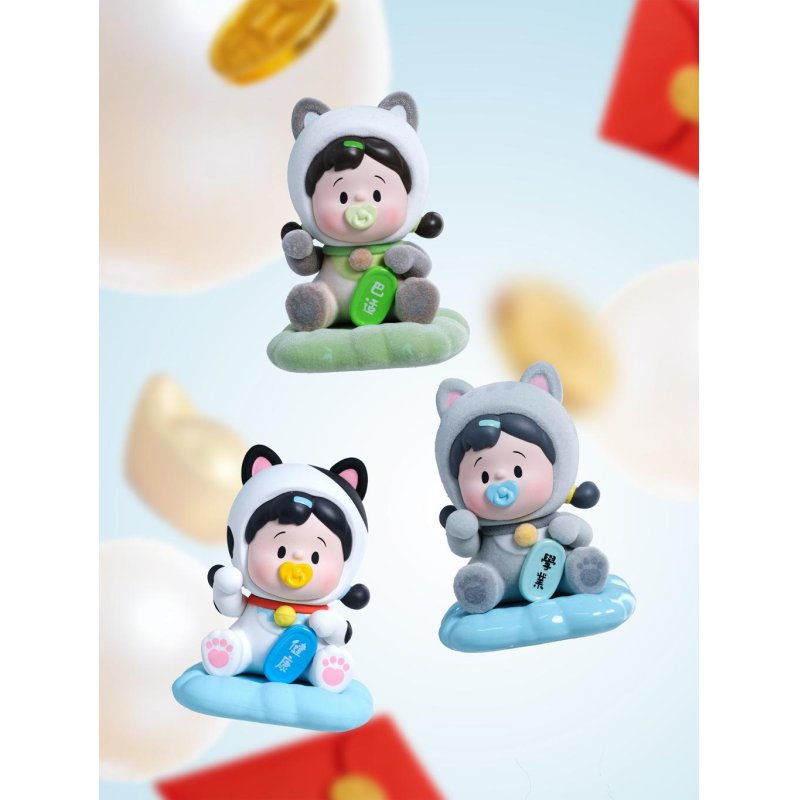 FANCY UP - Hanamaki Fortune Cat Series BLIND BOX (8pcs) - 8cm