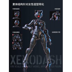 SHEIK MAINLAND - Xenodash (Noir) - Model Kit 1/18