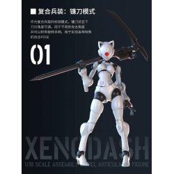 SHEIK MAINLAND - Xenodash (Blanc) - Model Kit 1/18
