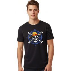 ONE PIECE - Logo Pirate - T-Shirt (XXL)