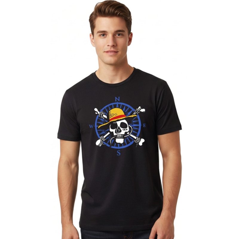 ONE PIECE - Logo Pirate - T-Shirt (M)