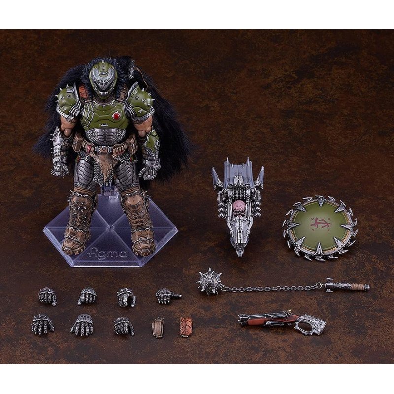 DOOM THE DARK AGES - Doomslayer - Deluxe Ed Action Figure Figma 17cm