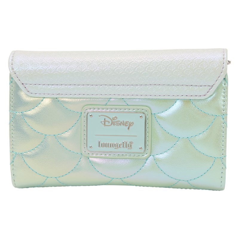 LA PETITE SIRENE - Iridescent Pearl - Portefeuille LoungeFly