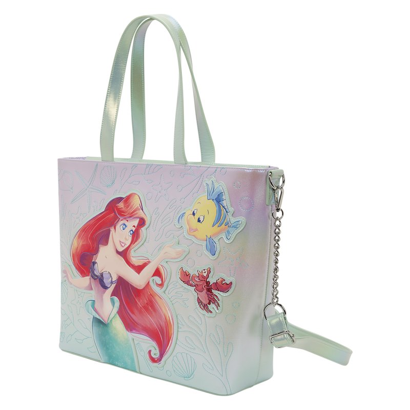 LA PETITE SIRENE - Ariel & Polochon - Tote Bag LoungeFly