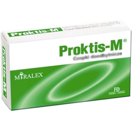 PROKTIS M 10 Suppositories Made in Italy