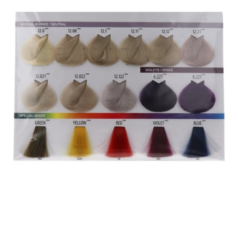 Farmavita Life Color Plus Color Chart