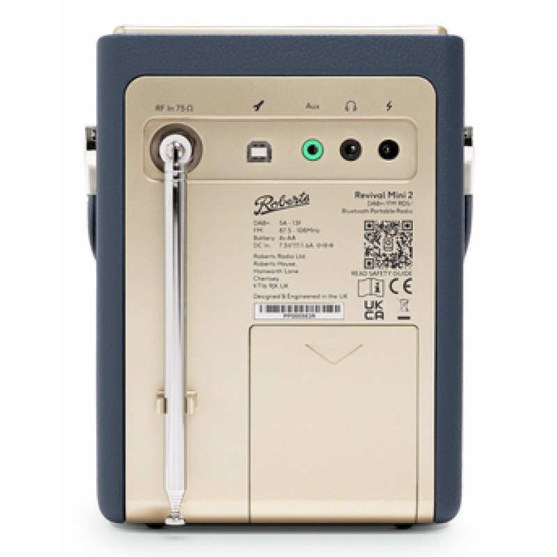 DAB FM BT REVIVAL MINI 2 BLEU MINUIT