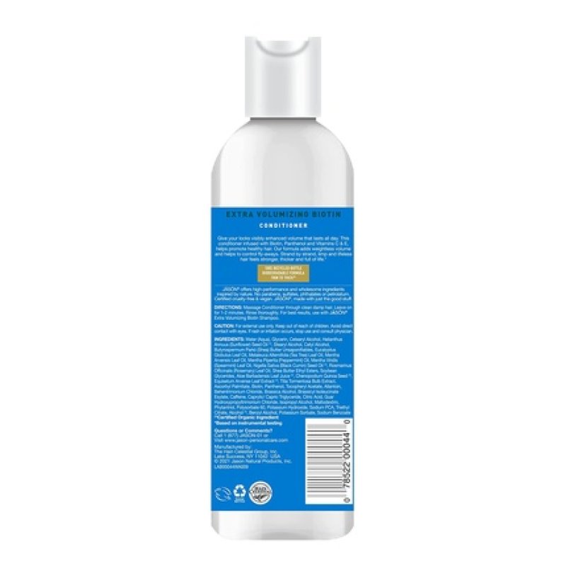 JASONS NATURAL Cosmetics Thin-to-Thick Hair & Scalp Therapy Conditioner 200g
