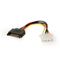 Cable CableXpert adaptateur d'alimentation S-ATA (mâle) vers Molex (femelle) 15cm