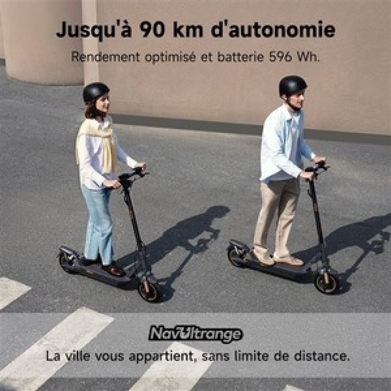 Trottinette électrique Navee GT5 MAX 700W 1638W 25km/h 40Km/h 10 Tubeless Tambou