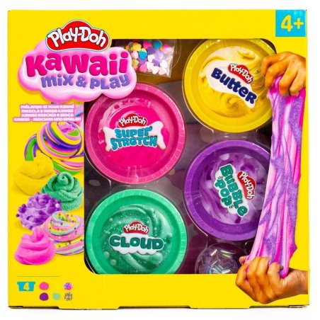Play-Doh - Kawaii Mix & Play 4 pack (334-240418)