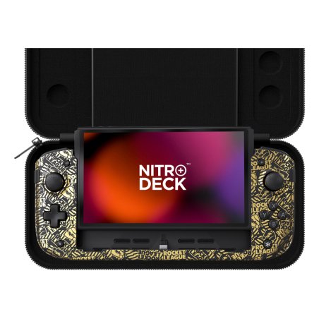 CRKD Nitro Deck Black, Gold USB Gamepad Nintendo Switch