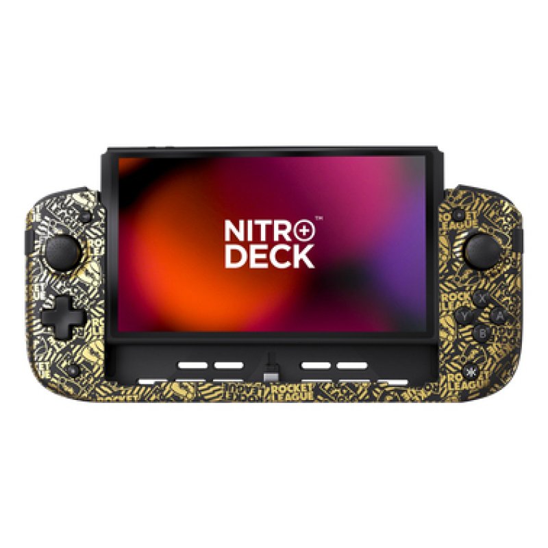 CRKD Nitro Deck Noir, Or USB Manette de jeu Nintendo Switch