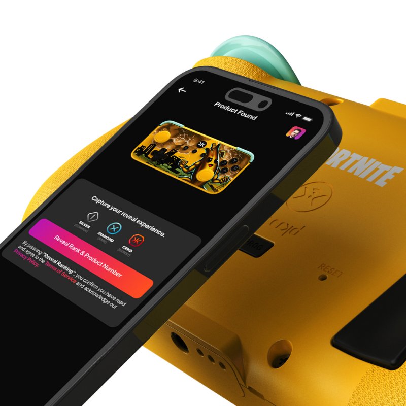 CRKD NEO S Peely Fortnite Edition Multicolour, Yellow Bluetooth/USB Gamepad Android, Nintendo Switch, PC, Tablet PC