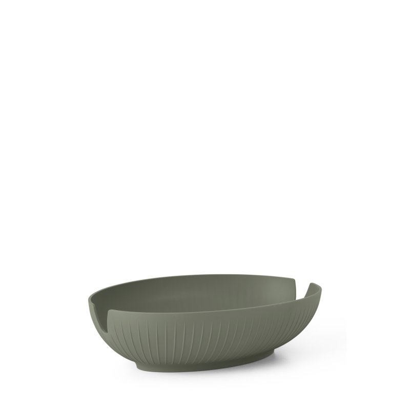 Kähler - Hammershøi Breadbasket - Green - 29.5x20 cm