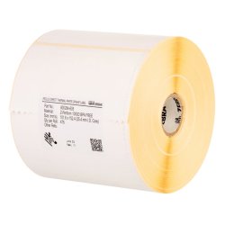 Zebra Z-Perform 1000T - Matt - permanenter Acrylklebstoff - weiß - 25.4 x 50.8 mm 30960 Etikett(en) (12 Rolle(n)