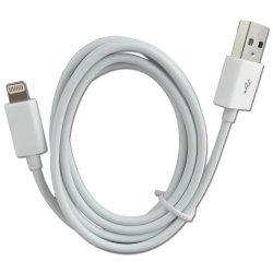 2GO USB Lade-/Datenkabel Lightning 1m weiß